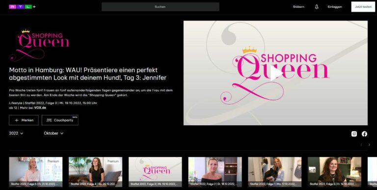 Shopping Queen Bei Rtl Alle Folgen Im Stream Tage Gratis